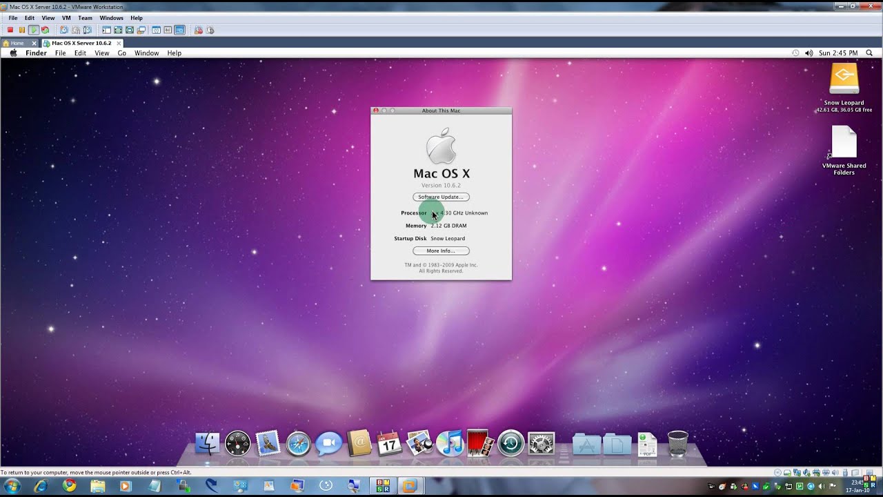 Mac os vmware download image software
